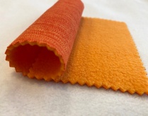 Ткань катионик флис Оранжевый