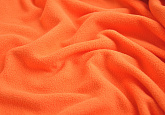 Ткань флис Оранжевый DTY китайский от 180 г/м2
