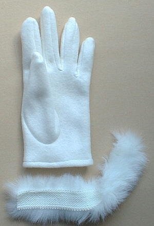 Как сшить перчатки и митенки из гипюра?
