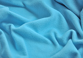 Ткань флис Ярко-голубой DTY тайваньский от 180 г/м2